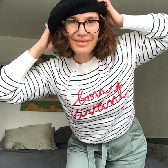 Nautical/Breton Style Sweater - EUC - Picture 4 of 7